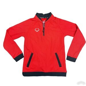 EVOSHIELD YOUTH PRO TEAM HEATER FLEECE 1/4 ZIP